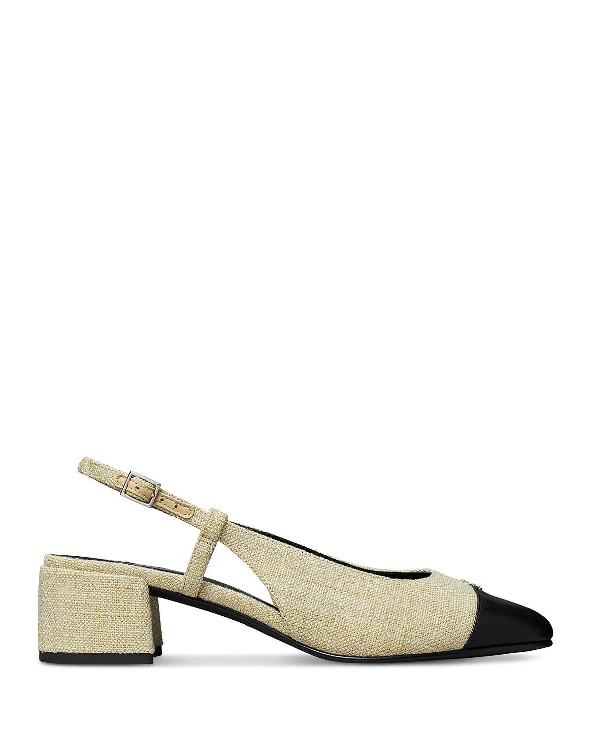 Tory Burch Women's Cap Toe Slingback Pumps
