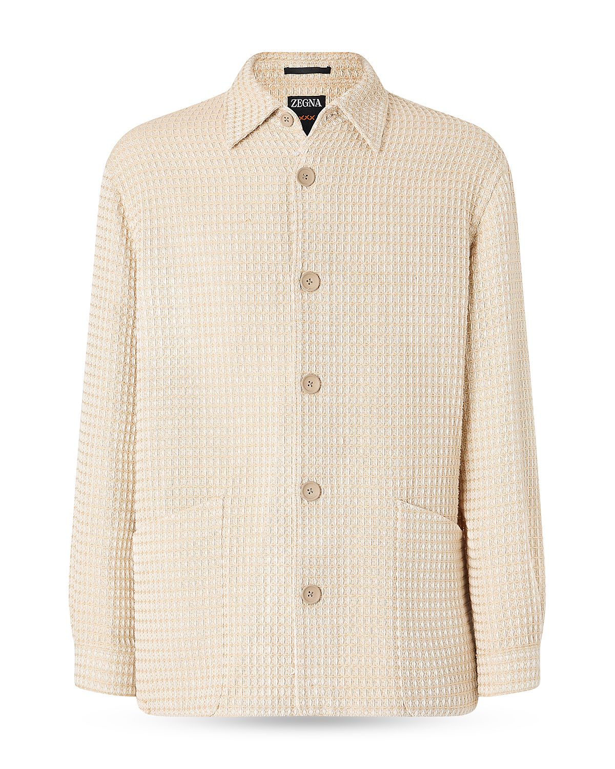 Zegna Cotton and Wool Blend Overshirt