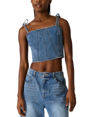Meaghan Denim Top