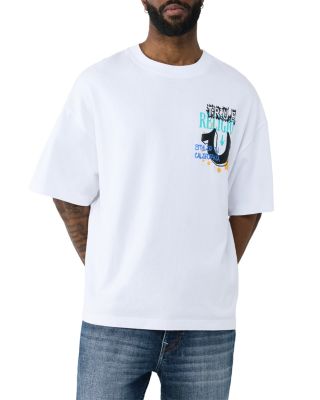 Concert Buddha Oversized Logo Graphic T-Shirt