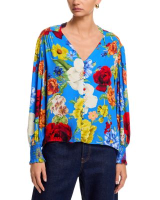 Alice and Olivia Serena Blouse