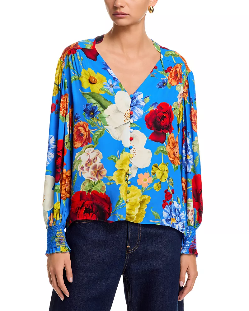 Alice and Olivia Serena Blouse