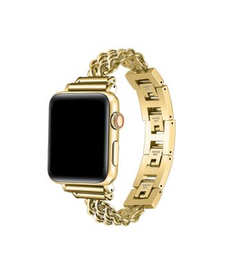 Posh Tech Sylvie Stainless Steel Band For Apple Watch In Pink