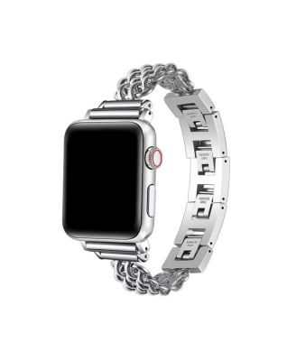Posh Tech Sylvie Stainless Steel Band For Apple Watch In Purple