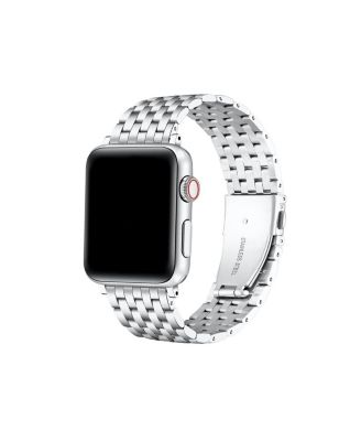 Posh Tech Remy Stainless Steel Band For Apple Watch In Red