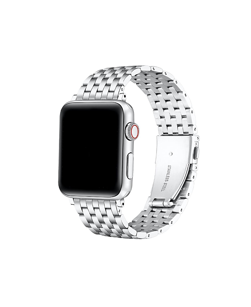 Posh Tech Remy Stainless Steel Band For Apple Watch In Red
