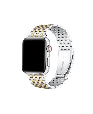 Posh Tech Remy Stainless Steel Band For Apple Watch In Red