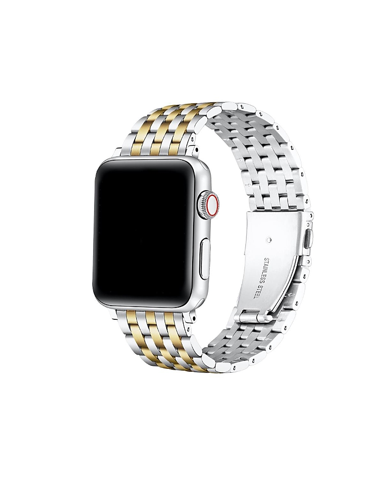 Posh Tech Remy Stainless Steel Band For Apple Watch In Red
