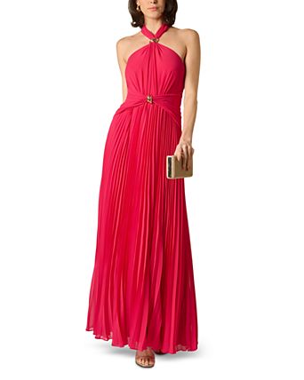 hot pink maid of honor dresses Mermaid Bridesmaid Sweetheart Gowns Ruffles Uniquedresss edgy fashion color Mismatched Hot Pink Bridesmaid Dresses