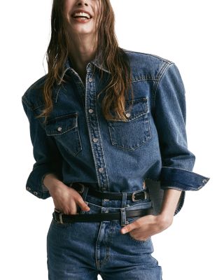 01 Long Sleeve Denim Shirt 