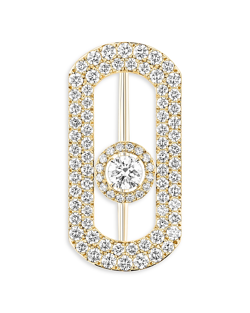 Messika 18K Gold So Move Diamond Pin, 0.90 tcw