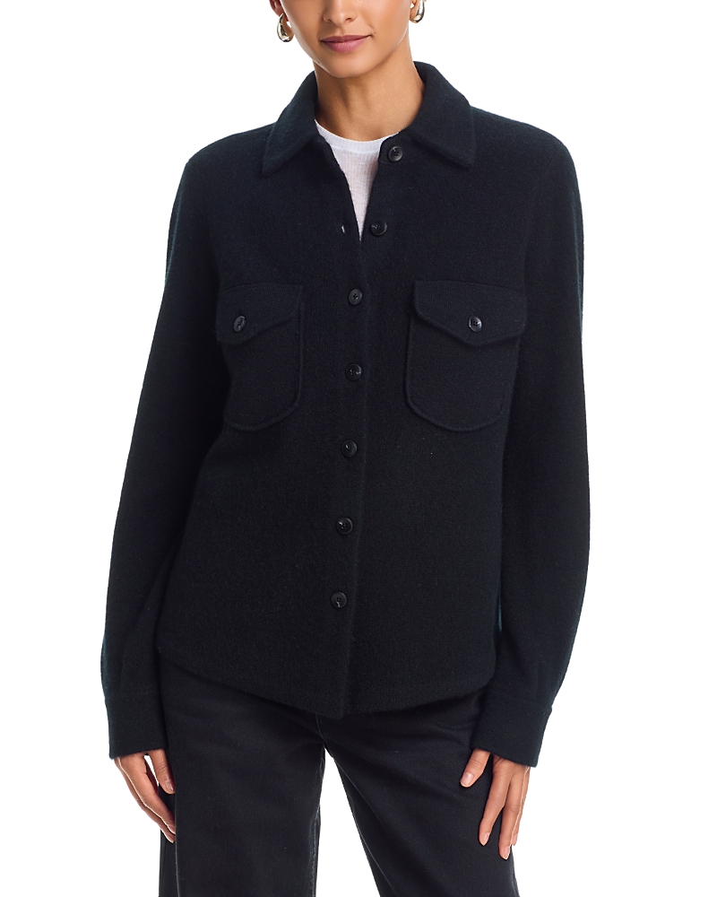 Aqua 100% Cashmere Button Down - Exclusive