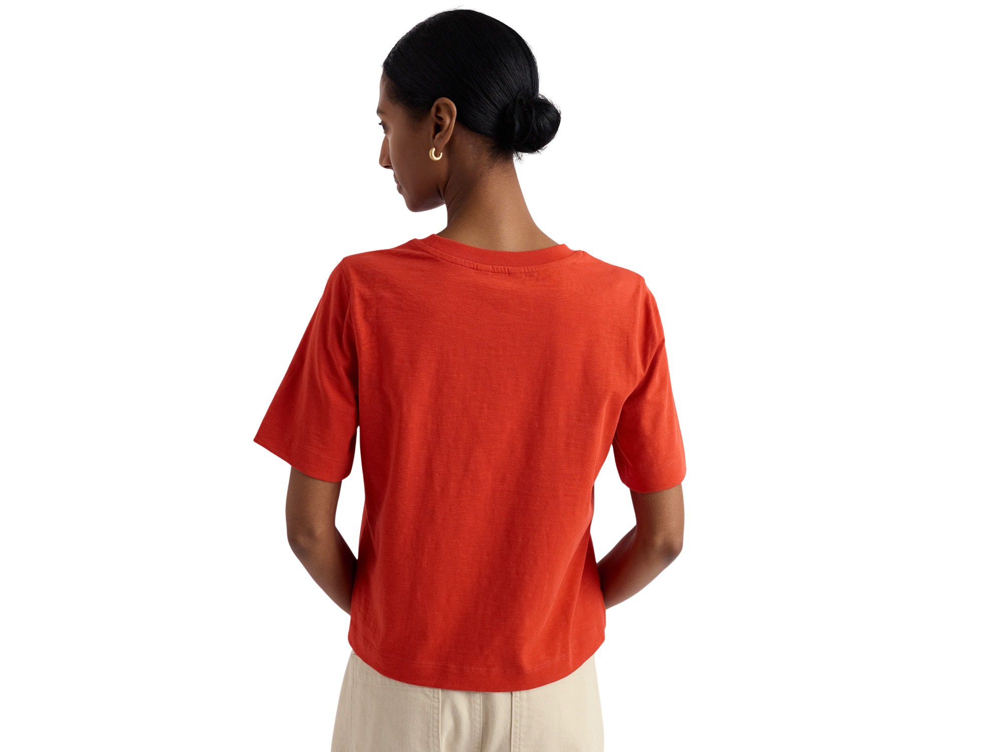 Copseland Printed Crew Neck T-Shirt — Image 3