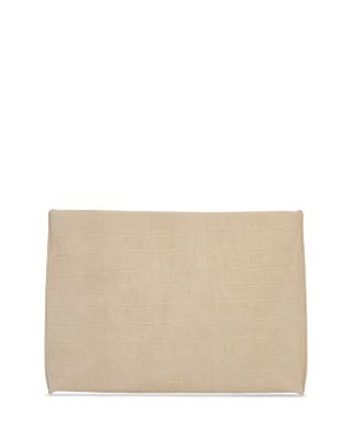 Embossed Leather Pouch 