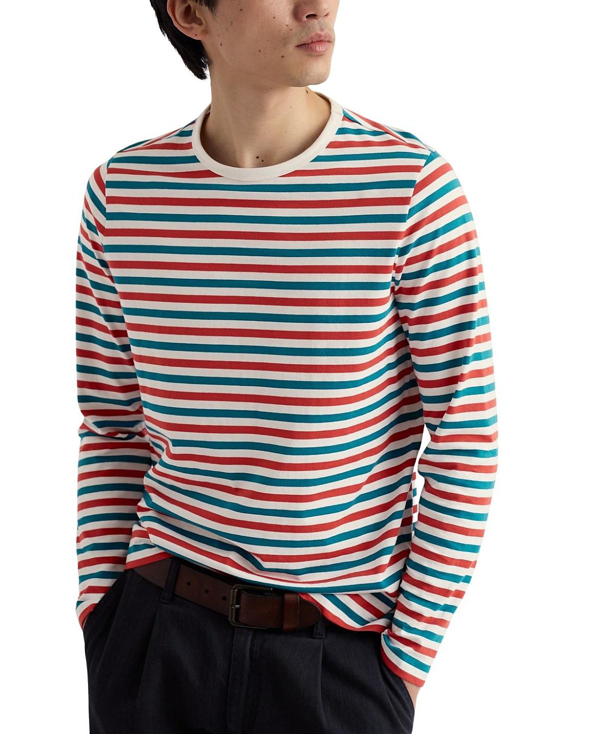 Seasalt Cornwall Sailor Crew Neck Long Sleeve T-Shirt