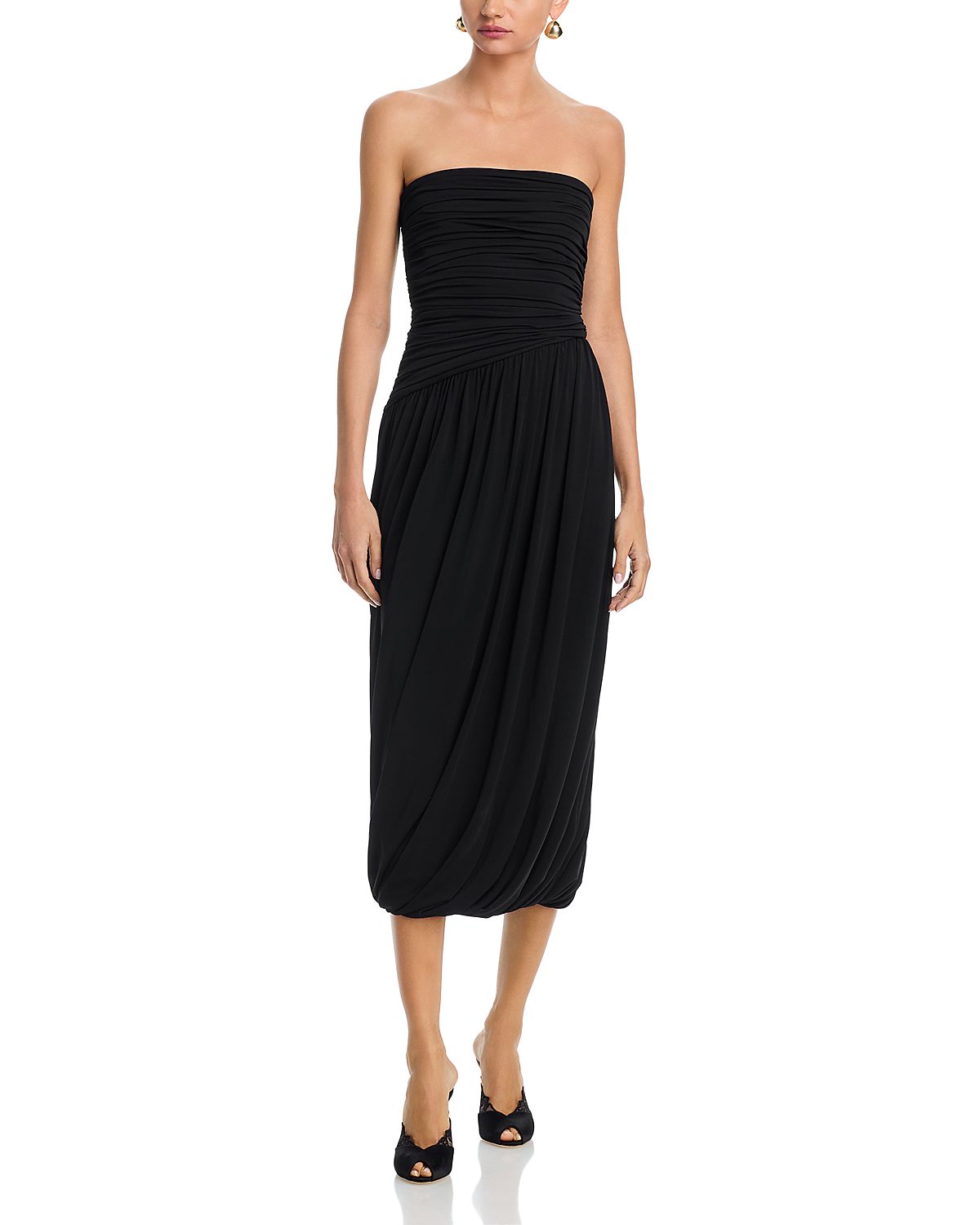 Cinq a Sept Rosine Strapless Midi Dress