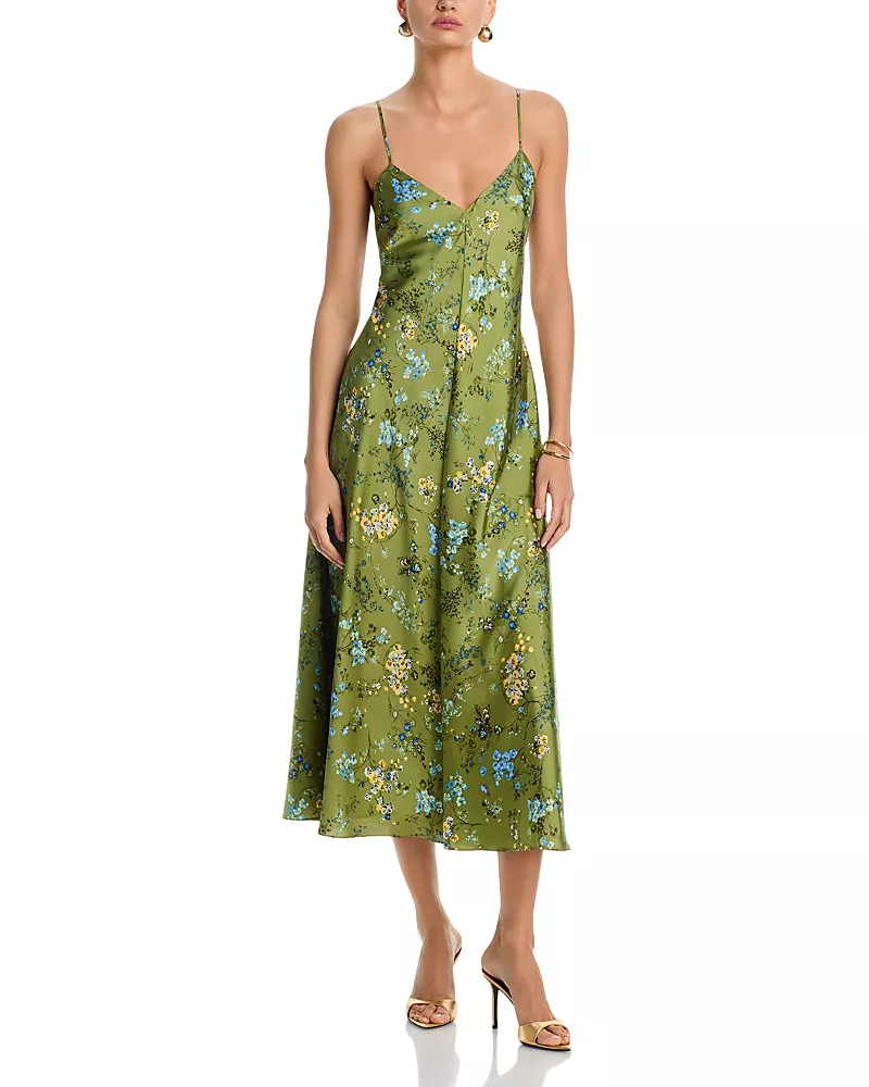 Cinq a Sept Windswept Floral Orien Dress