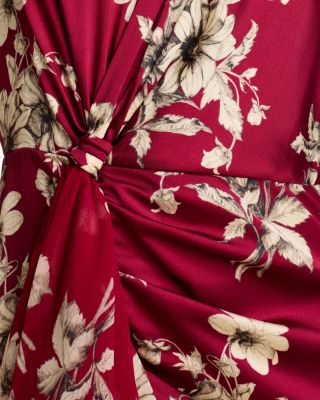 Hand Sketched Floral Cyrus Dress - thumbnail 3
