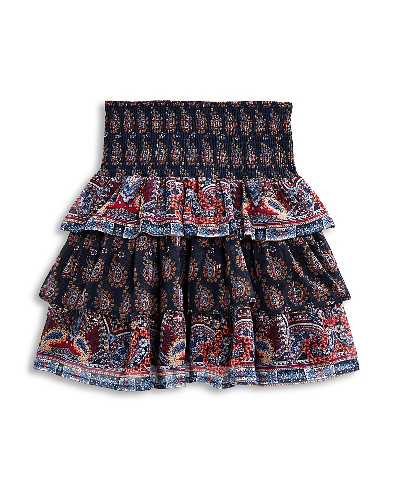 Aqua Girls' Ruffled Mini Skirt, Big Kid - Exclusive