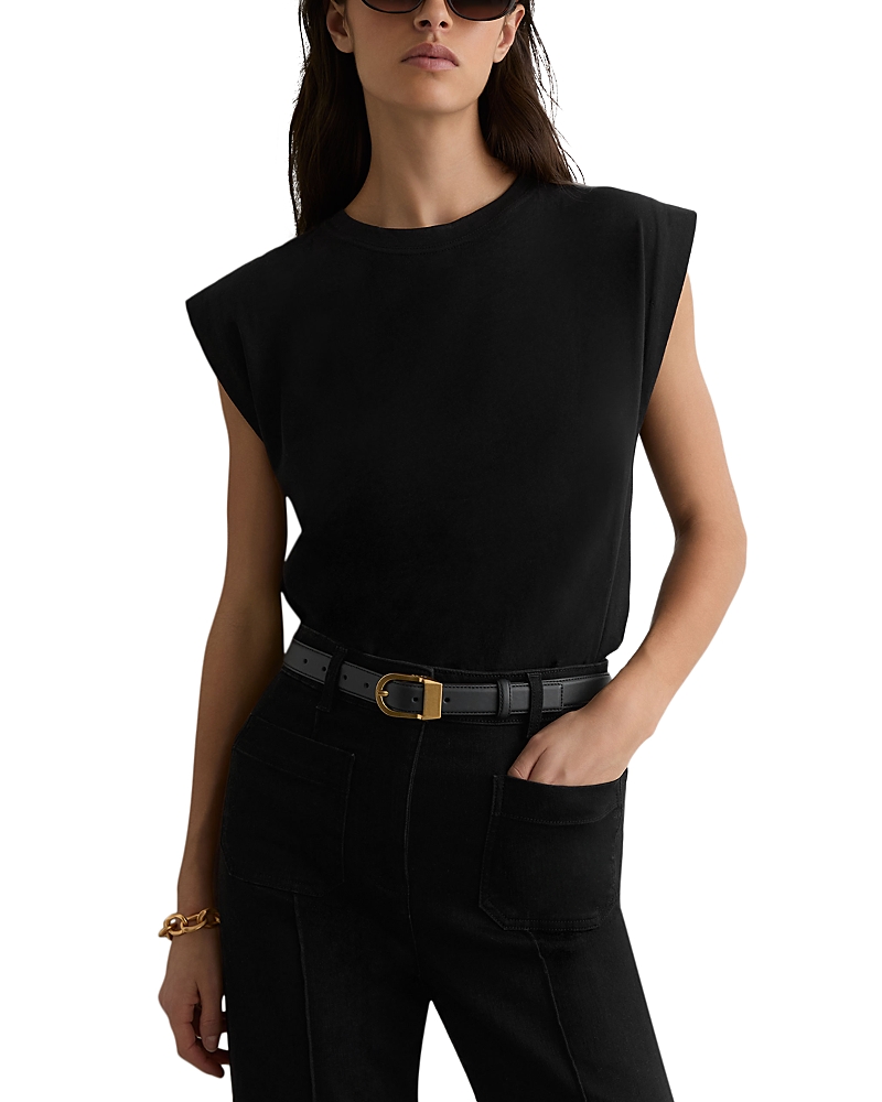 Reiss Millie Cap Sleeve Tee