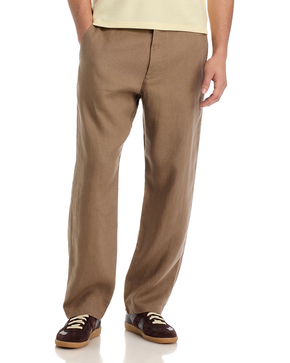 NN07 Aden 1454 Relaxed Fit Linen Pants