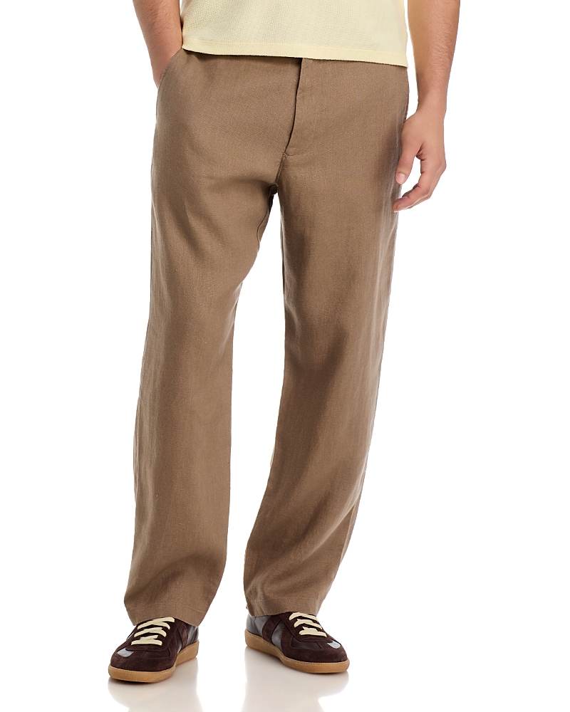 Nn07 Aden 1454 Relaxed Fit Linen Pants