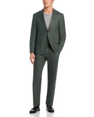 Wool, Silk & Linen M&eacute;lange Slim Fit Suit Separates