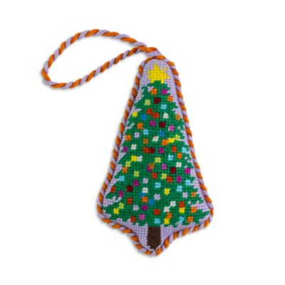 Christmas Tree Needlepoint Ornament