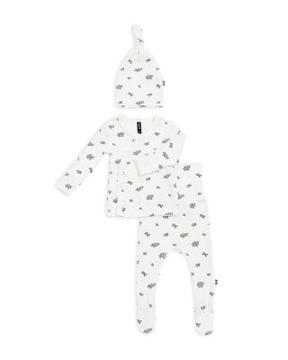 Girls' Pointelle Take Me Home Hat, Top & Footed Pants Set - Baby
