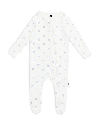 Unisex Pointelle Zippered Footie - Baby