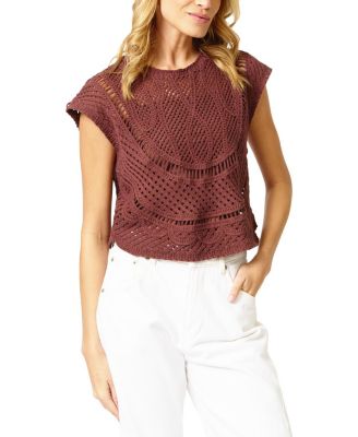 Women's Ember Machine Crochet Top