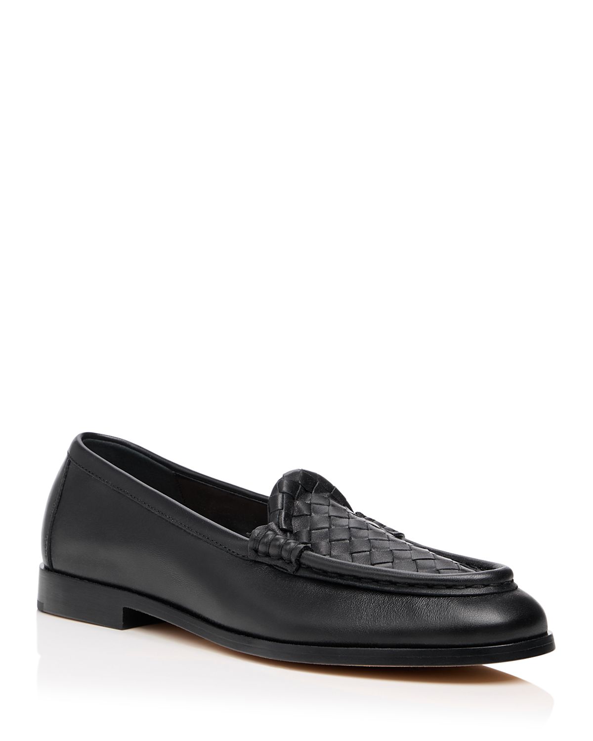 Bottega Veneta Women's Silenzio Intrecciato Loafers
