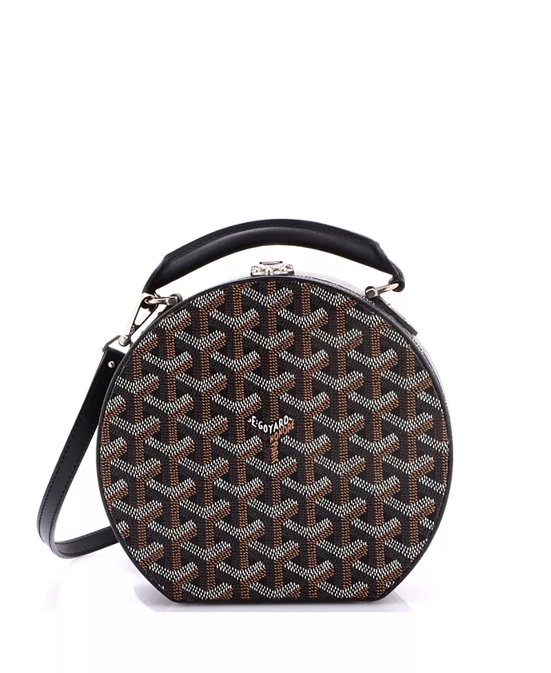 Pre-Owned Goyard Alto Hatbox Bag Coated Canvas