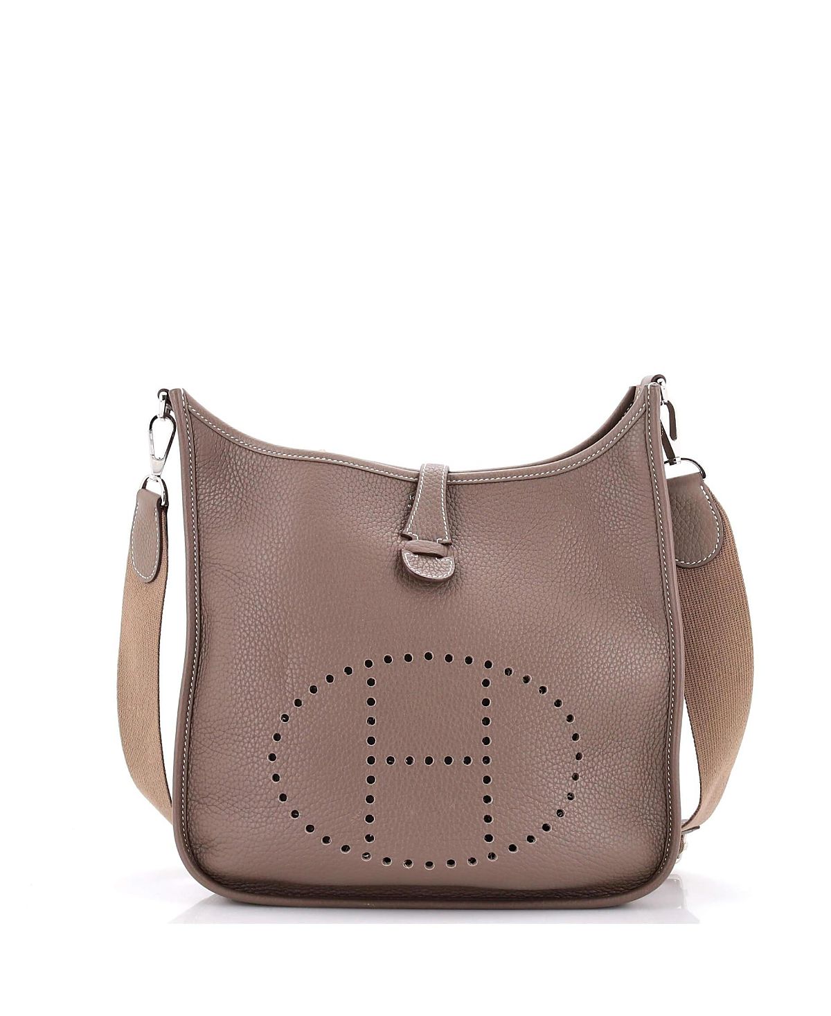Pre-Owned HERMES Pm Evelyne Bag Gen Iii Clemence