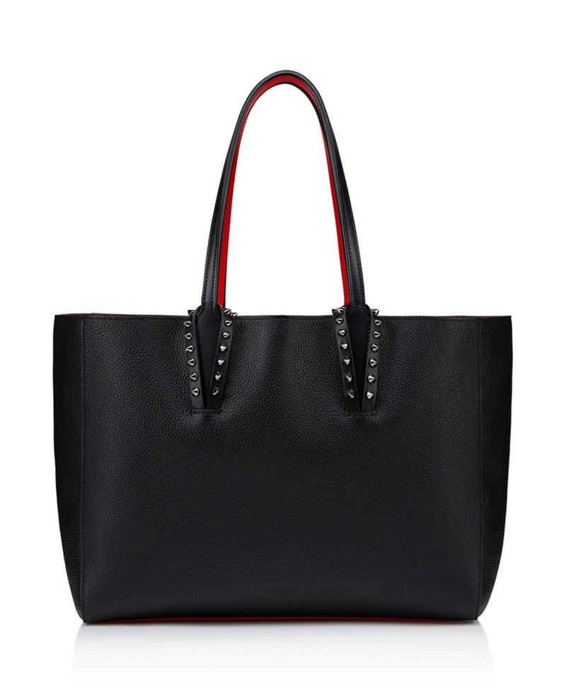Christian Louboutin Women's Cabata Small Tote Bags in Black