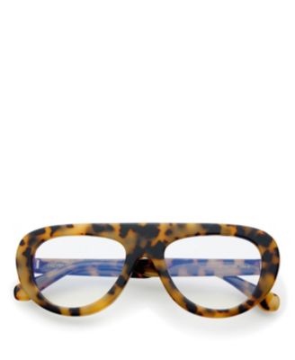 Jetsetter Aviator Blue Light Reading Glasses, 52mm