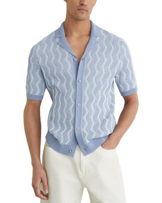 Johnny Short Sleeve Cuban Button Through Shirt