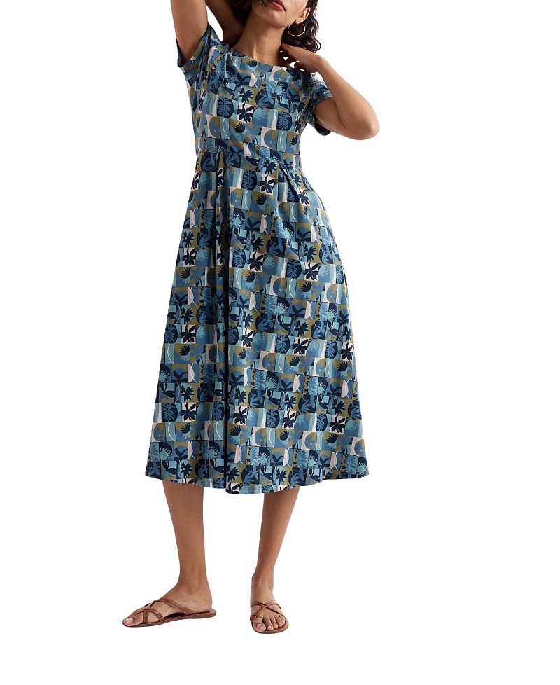 Seasalt Cornwall Veronica Short Sleeve Midi Dress