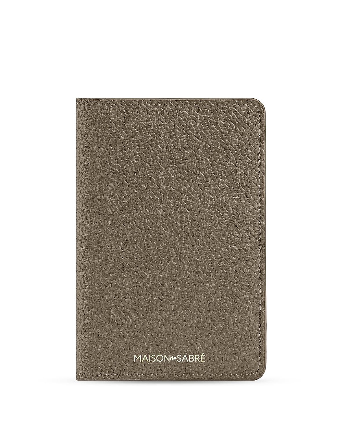 Maison de SABRE Leather Passport Holder