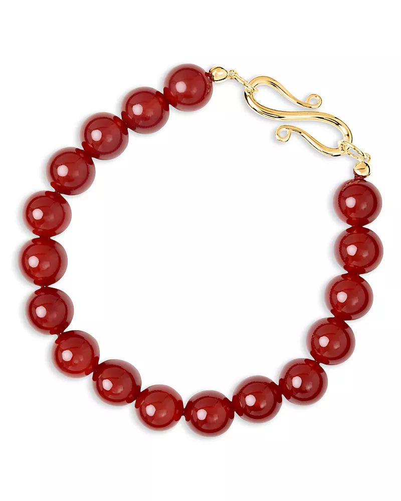 Lie Studio Mary Gemstone Beaded Flex Bracelet