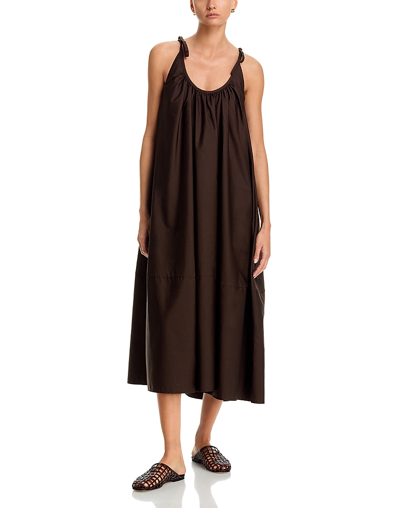 Co Gathered Midi Dress