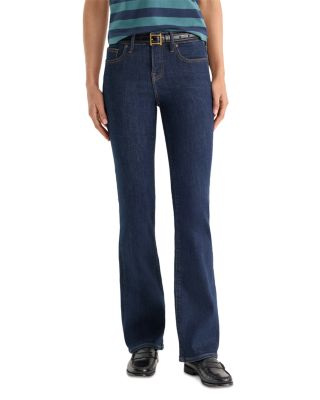 Good Low Rise Bootcut Jeans in Indigo 1231