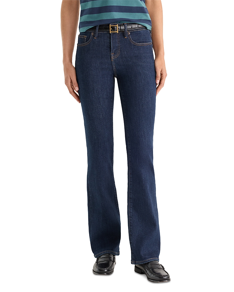 Good American Good Low Rise Bootcut Jeans in Indigo 1231