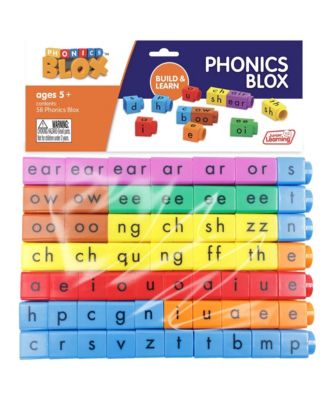  Rainbow Phonics Blox Set, Ages 5+