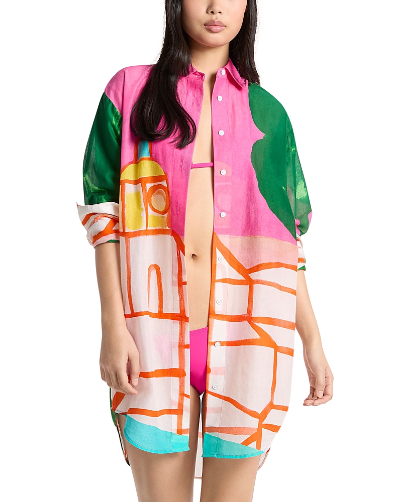 Michael Kors St Tropez Shirt Dress