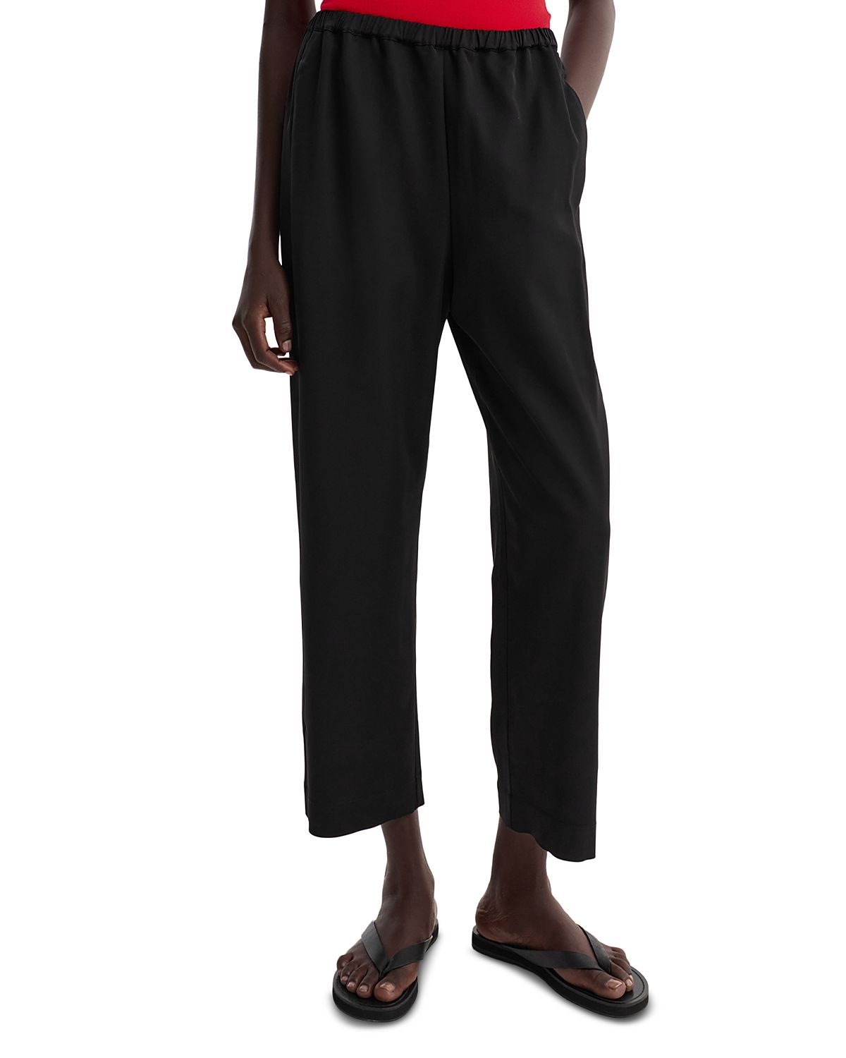 Rohe Cropped Wide Leg Trousers