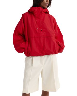 Volume Silk Blend Anorak 