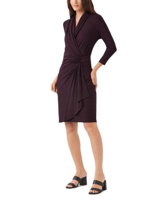 Faux Wrap Dress