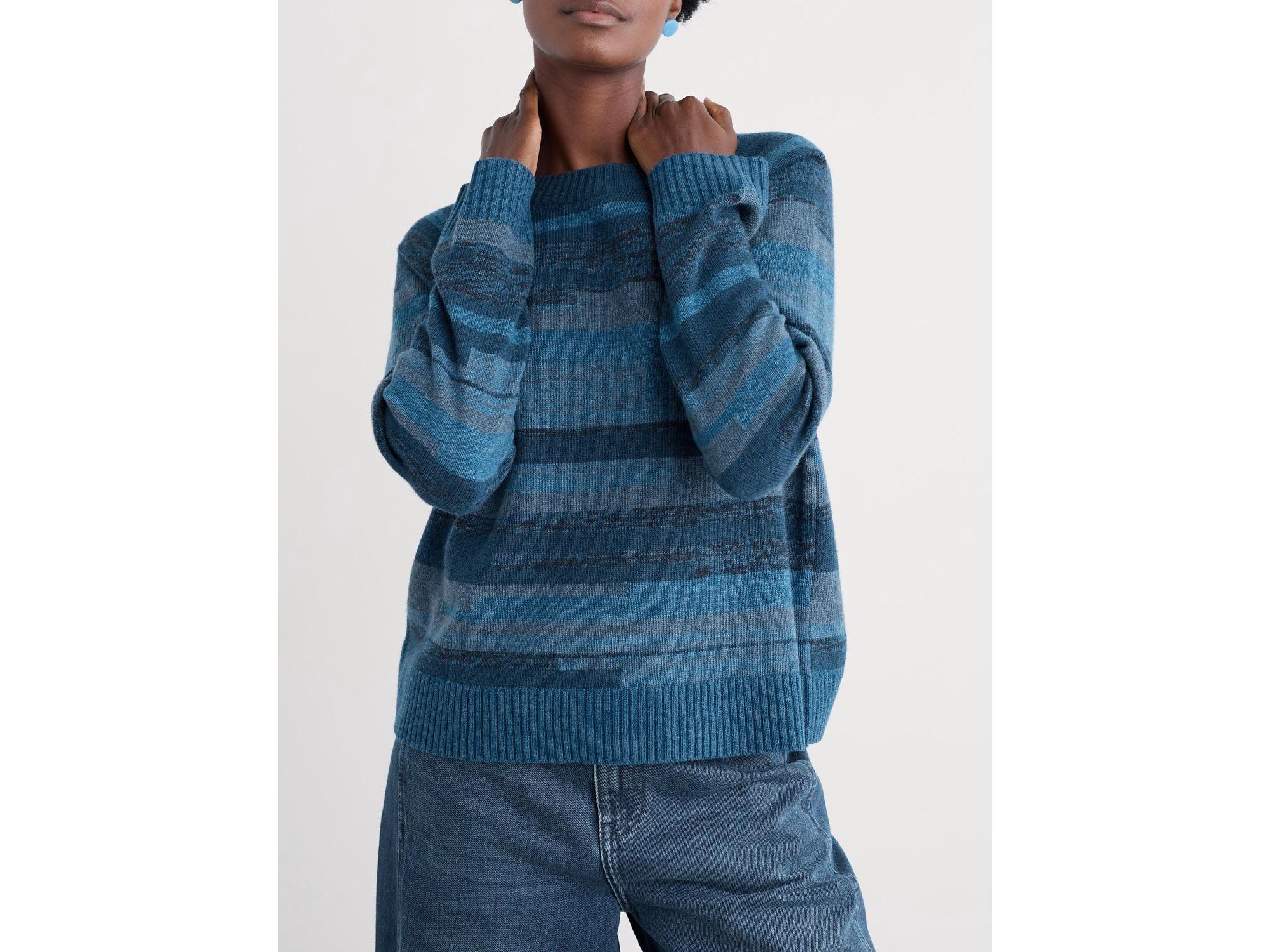 Shore Dock Relaxed Fit Knitted Jumper — Image 3