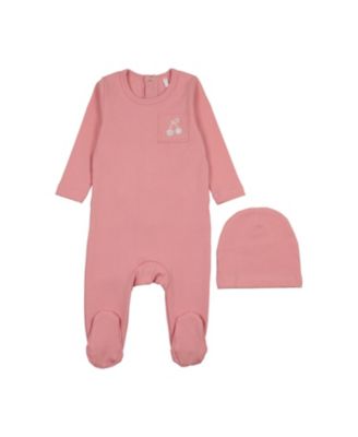 Girls' Stitched Graphic Footie - Baby